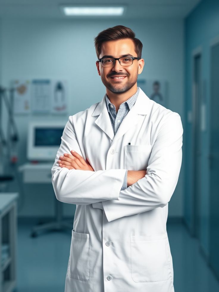 Diagnostic centre doctor and staff at NexDoze Diagnostics, Paschim Vihar